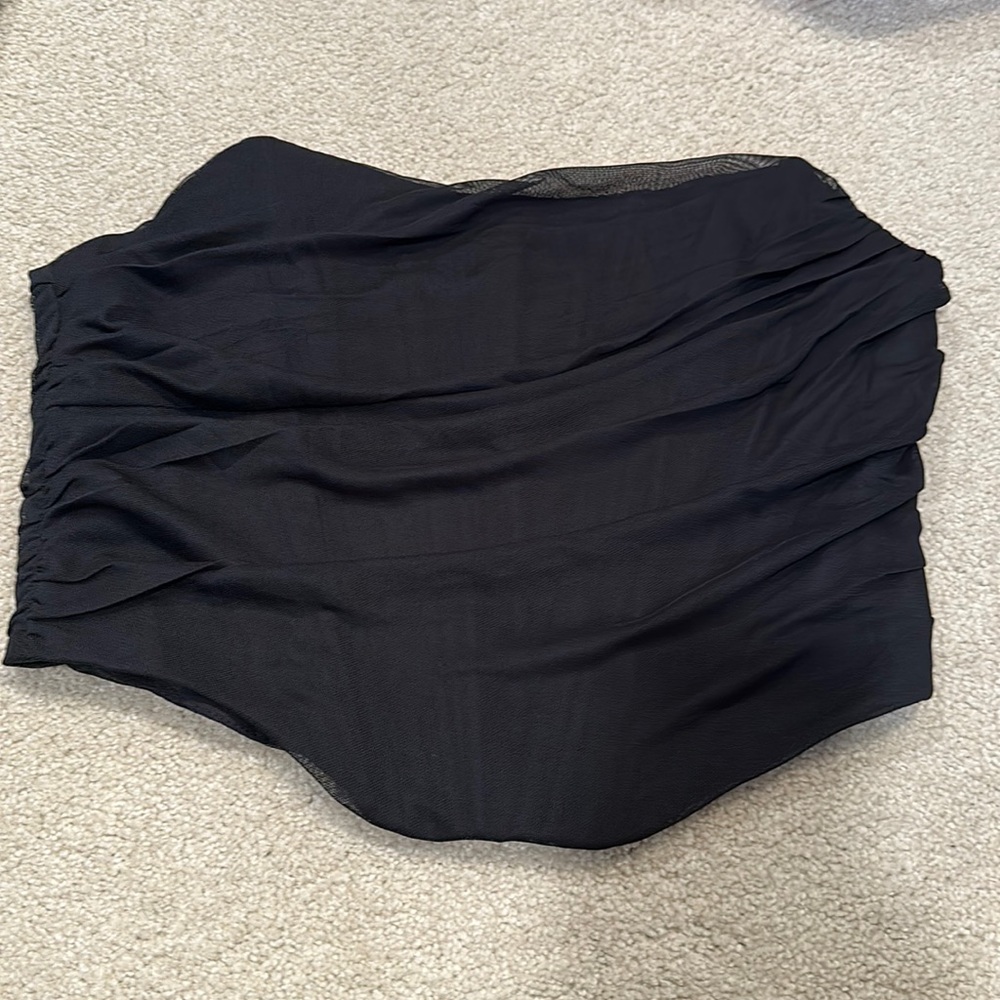 Shein Ruched Corset Top